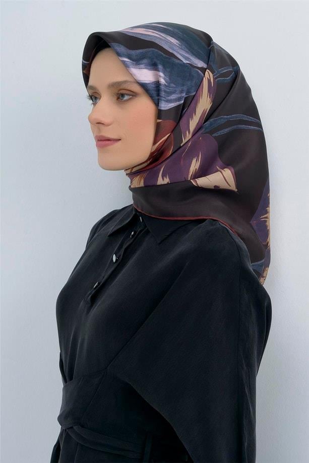 Armine Saten İpek Eşarp 9506D E26YA9506D01-31