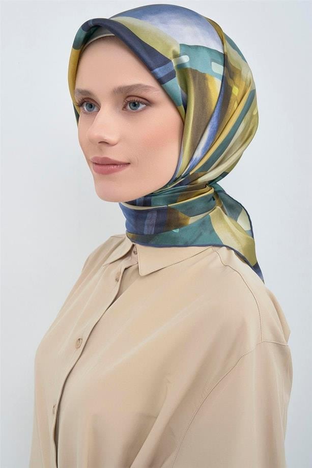 Armine Saten İpek Eşarp 9510D E26YA9510D01-81