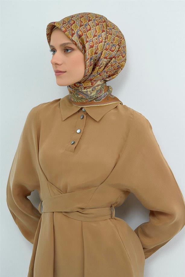 Armine Saten İpek Eşarp 9518D E26YA9518D01-52