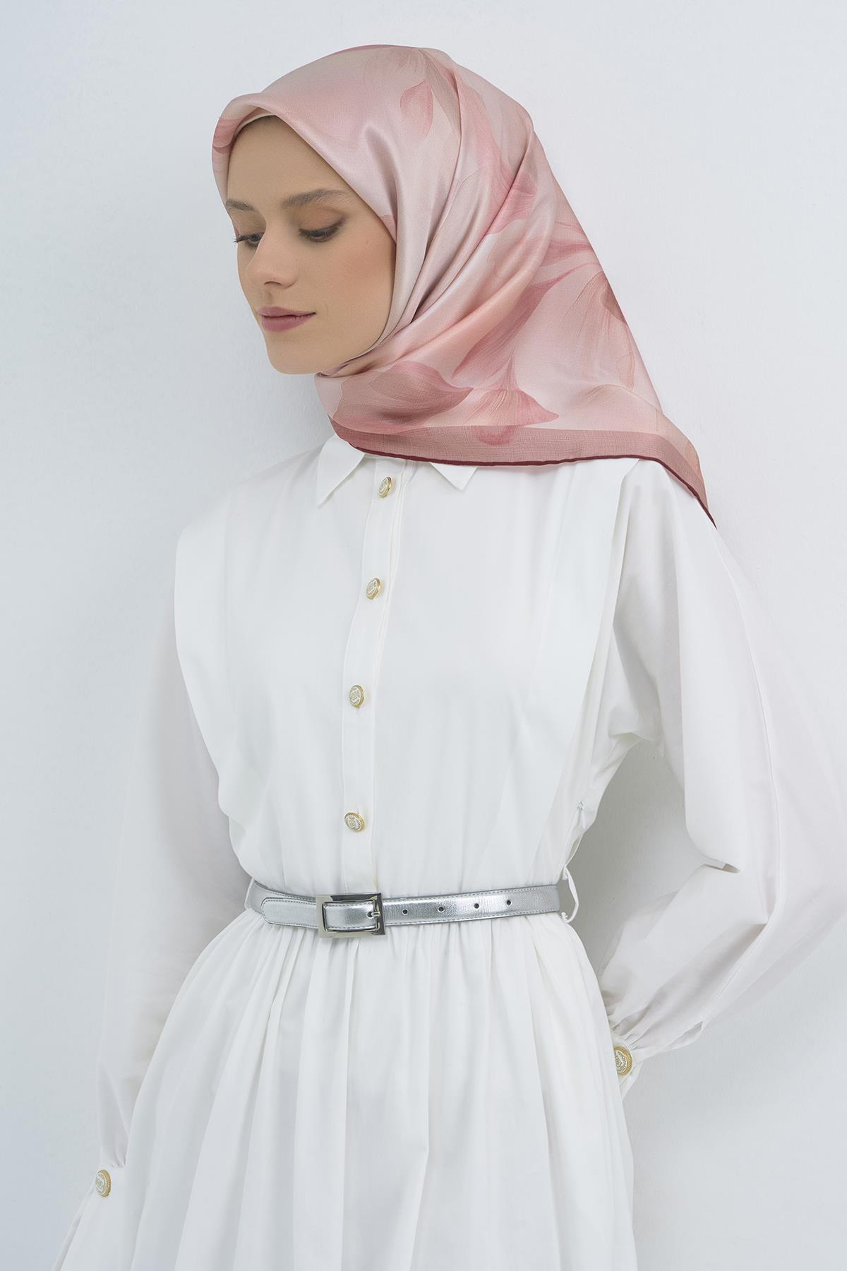 Armine Saten İpek Eşarp 9519D E26YA9519D01-08