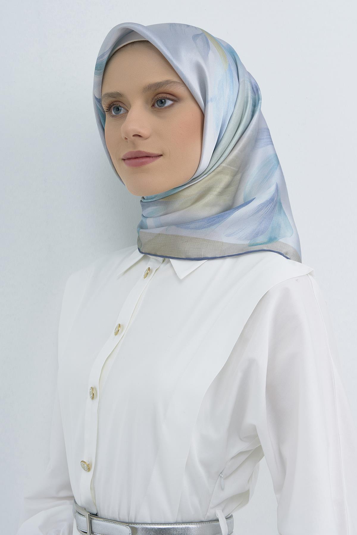 Armine Saten İpek Eşarp 9519D E26YA9519D01-03