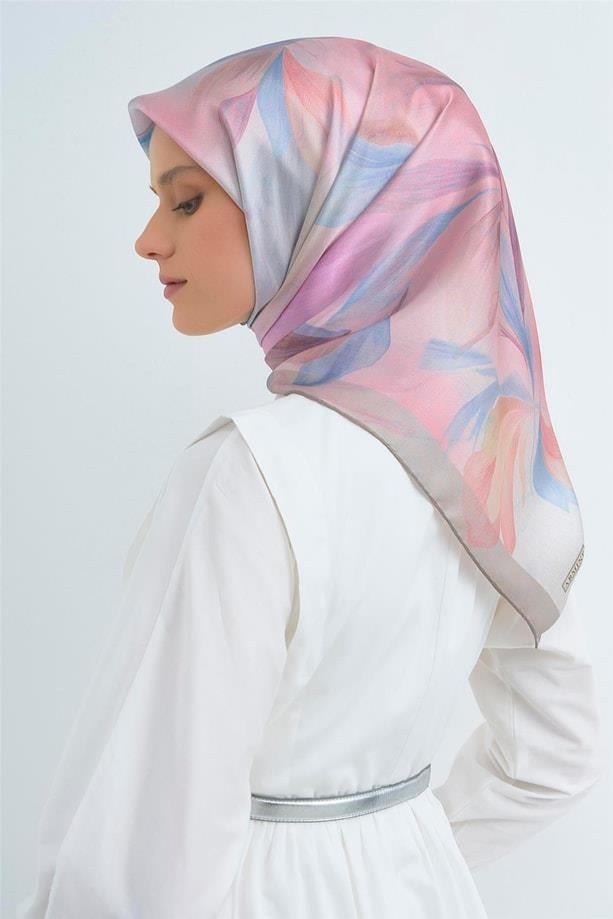 Armine Saten İpek Eşarp 9519D E26YA9519D01-86