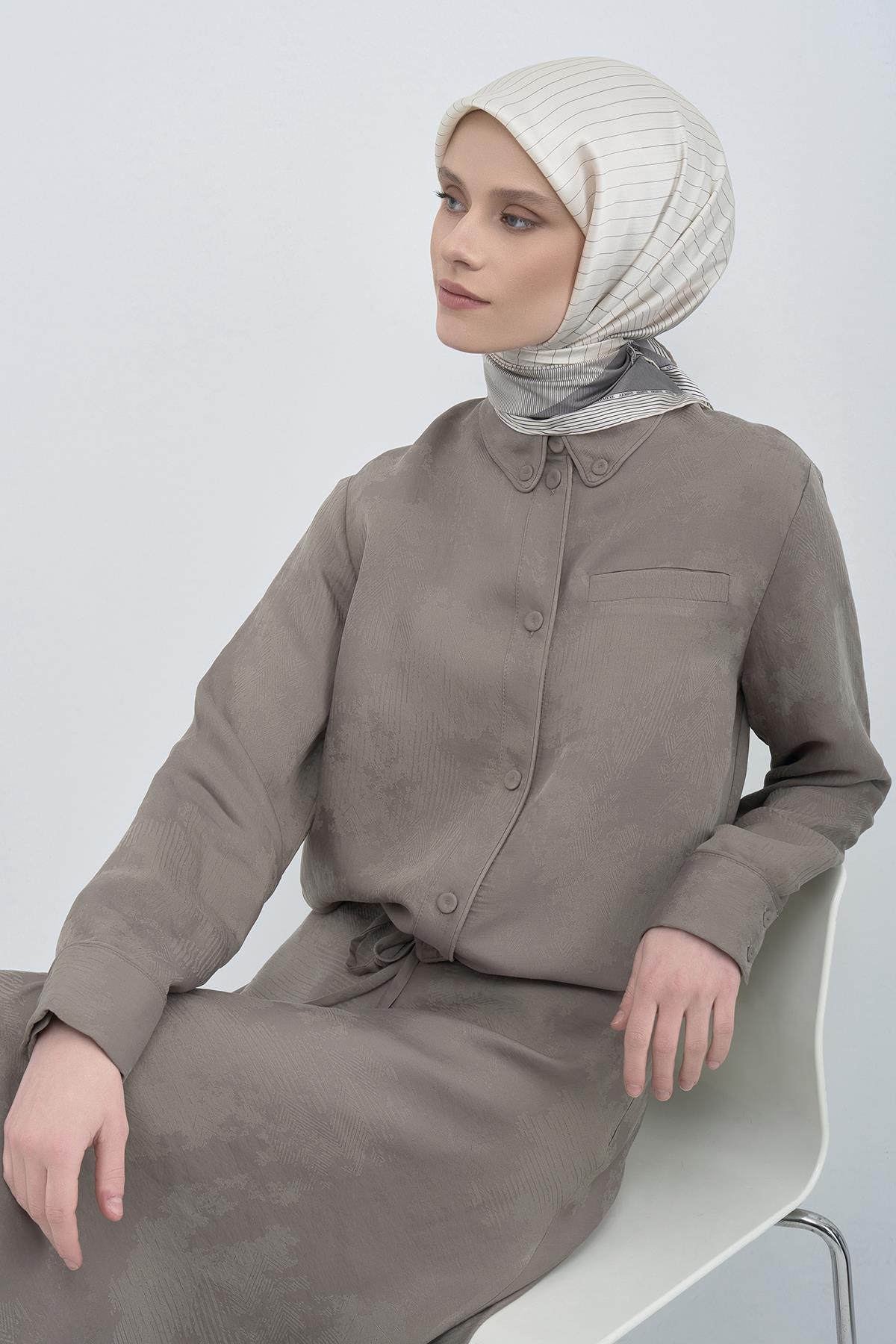 Armine Saten İpek Eşarp 9526D E26YA9526D01-06