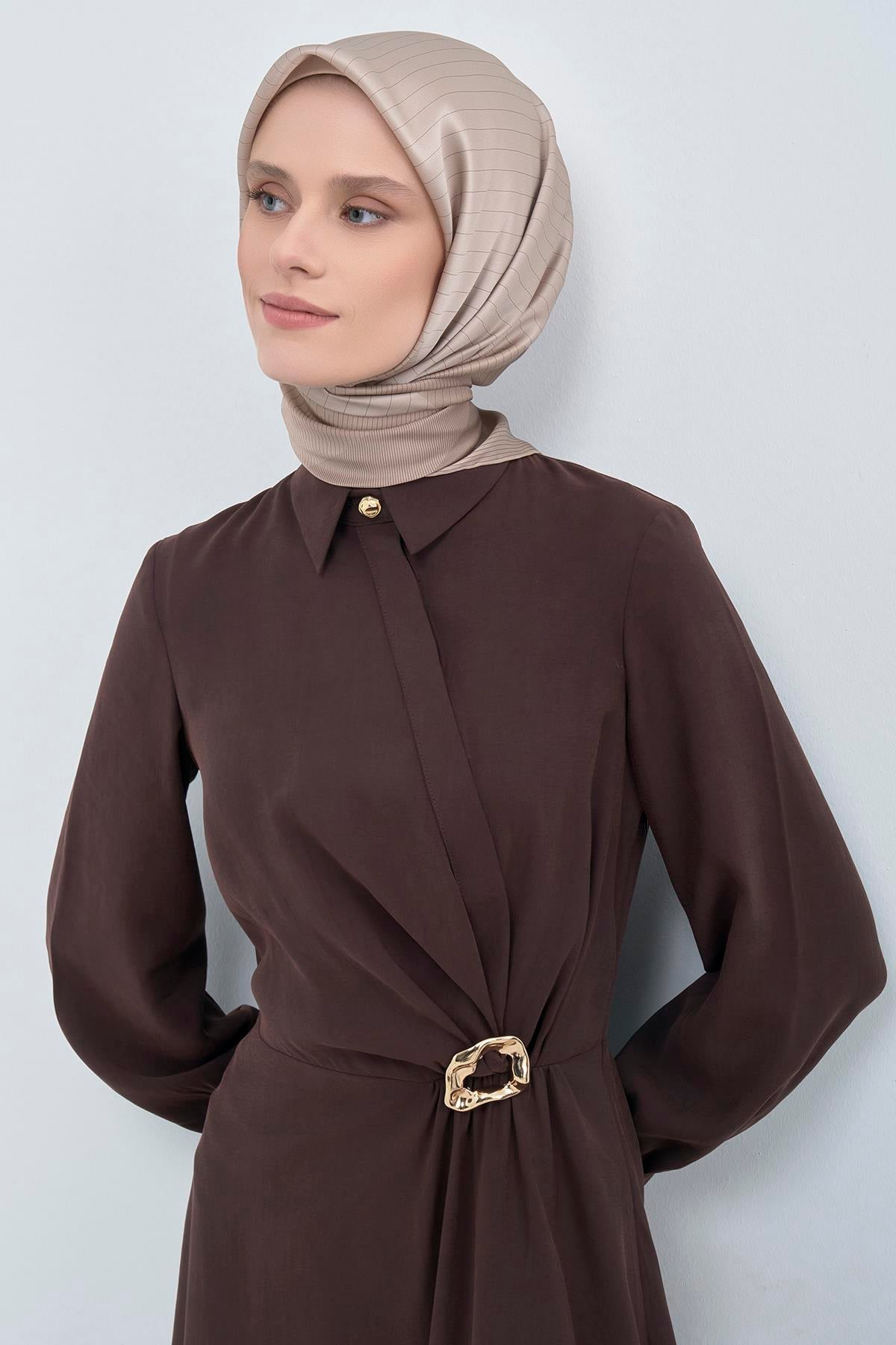 Armine Saten İpek Eşarp 9526D E26YA9526D01-82