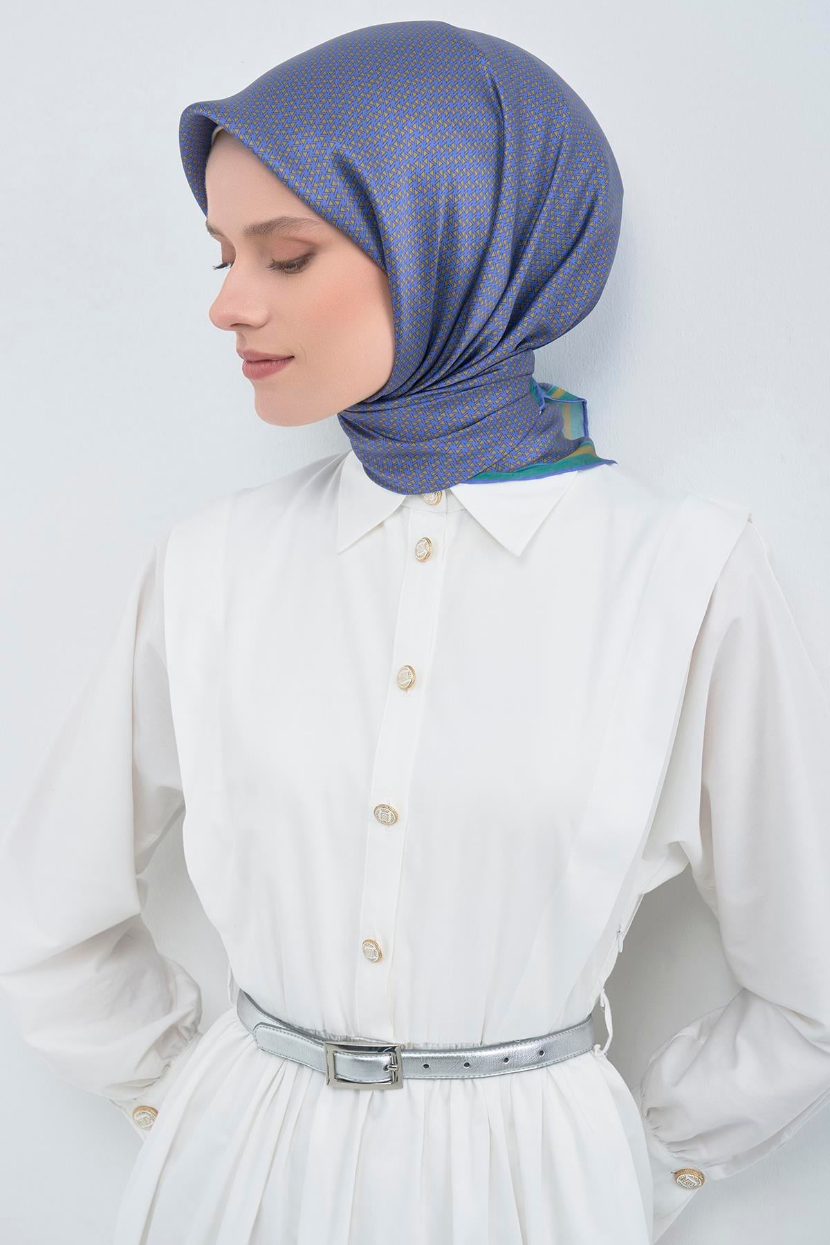 Armine Saten İpek Eşarp 9528D E26YA9528D01-89