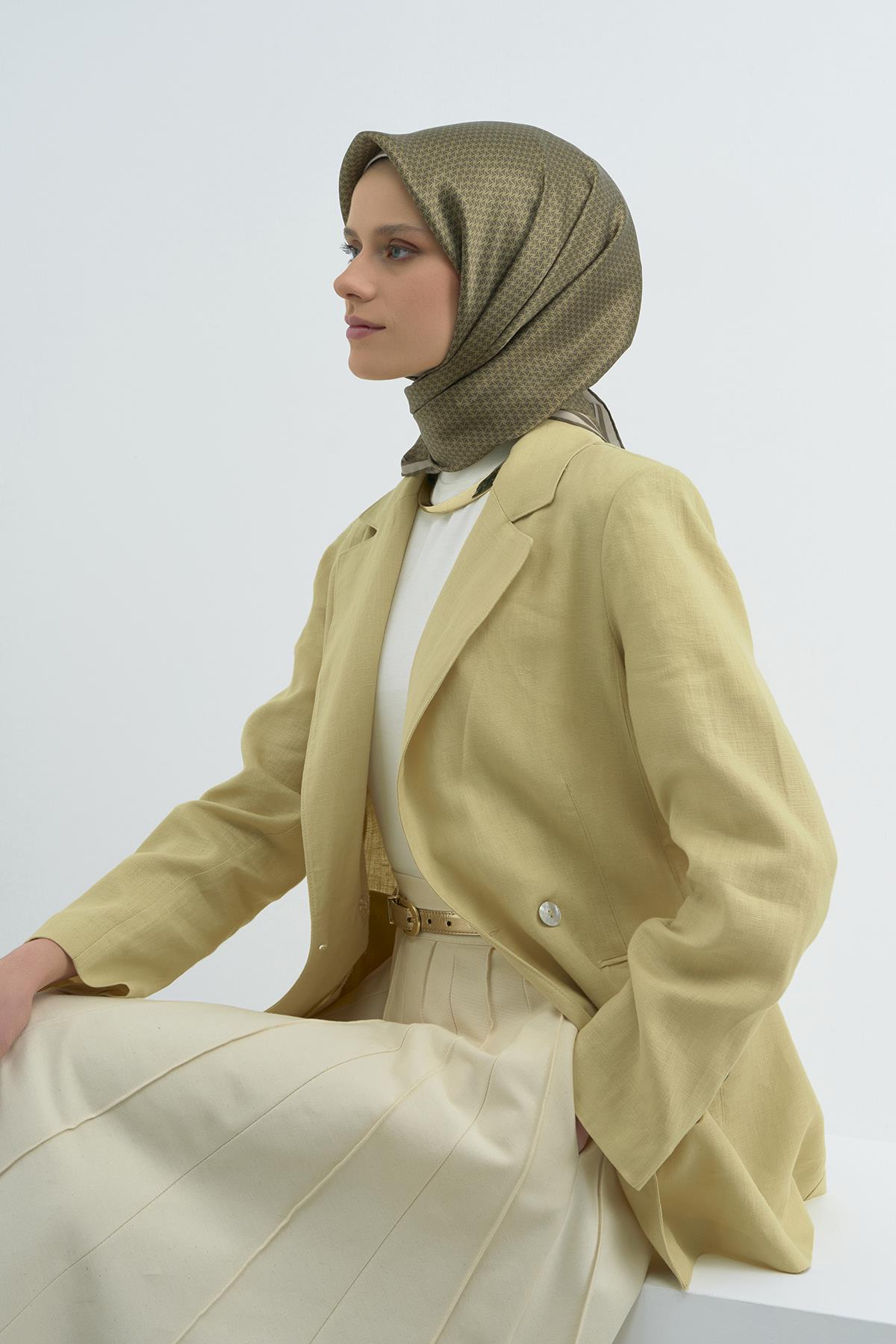 Armine Saten İpek Eşarp 9528D E26YA9528D01-31