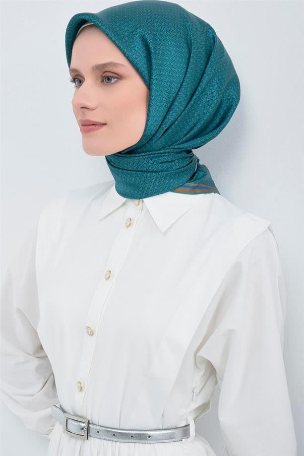 Armine Saten İpek Eşarp 9528D E26YA9528D01-91
