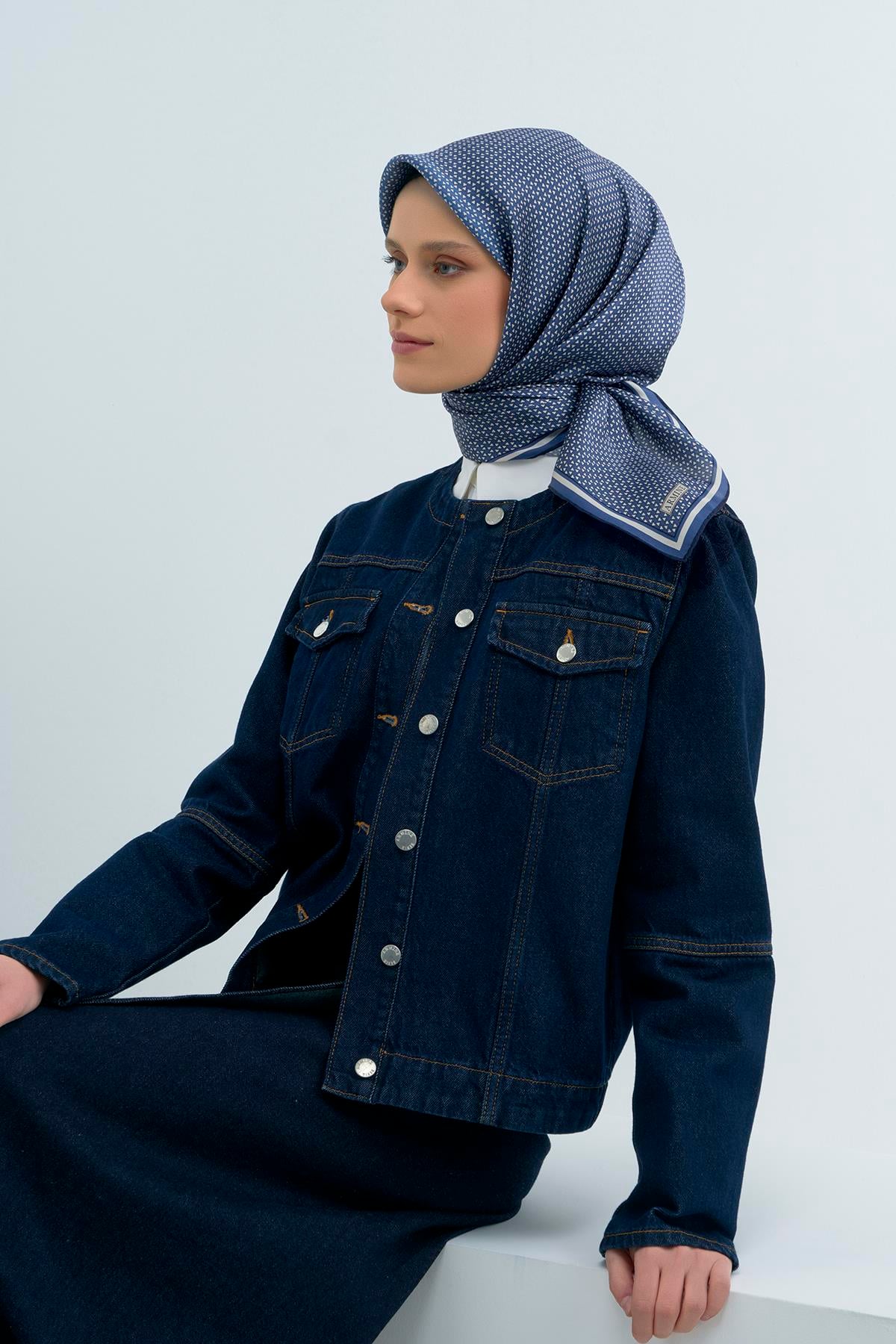 Armine Saten İpek Eşarp 9528D E26YA9528D01-80