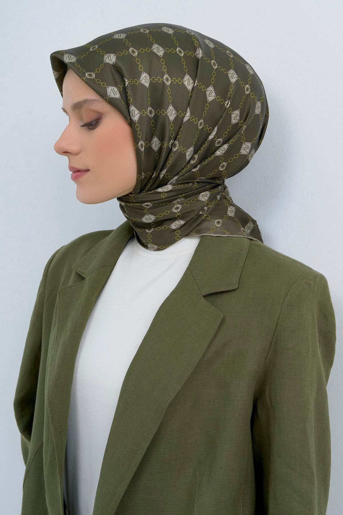 Armine Saten İpek Eşarp 9530D E26YA9530D01-81