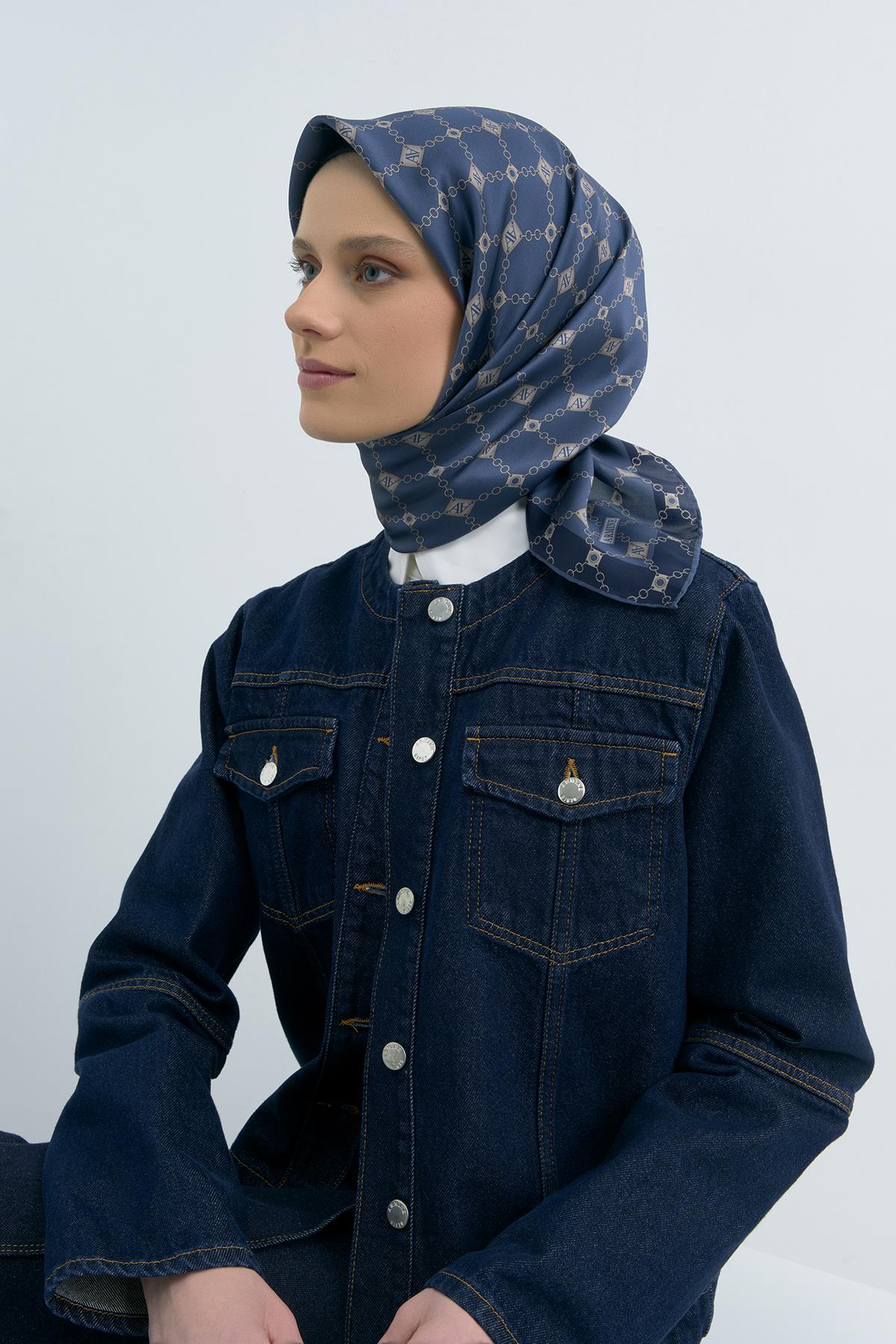 Armine Saten İpek Eşarp 9530D E26YA9530D01-53