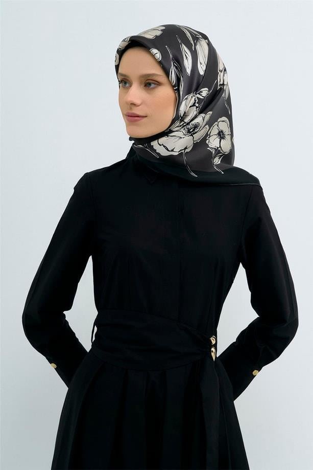 Armine Saten İpek Eşarp 9536D E26YA9536D01-32