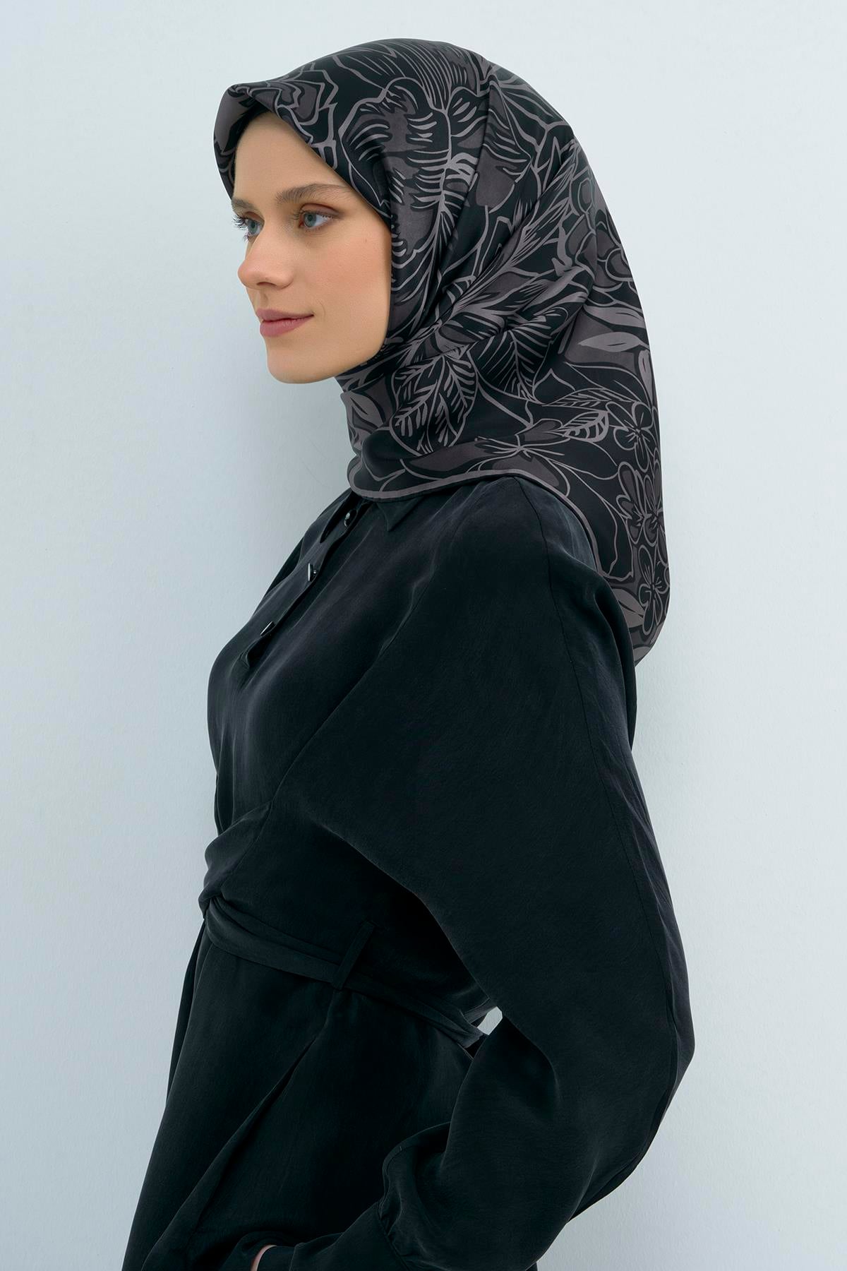 Armine Saten İpek Eşarp 9539D E26YA9539D01-83