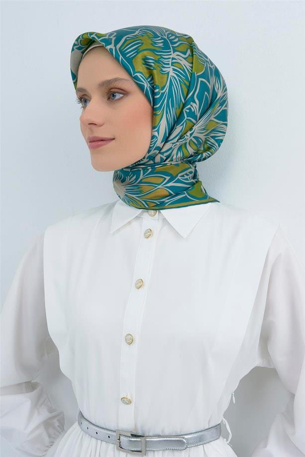 Armine Saten İpek Eşarp 9539D E26YA9539D01-80