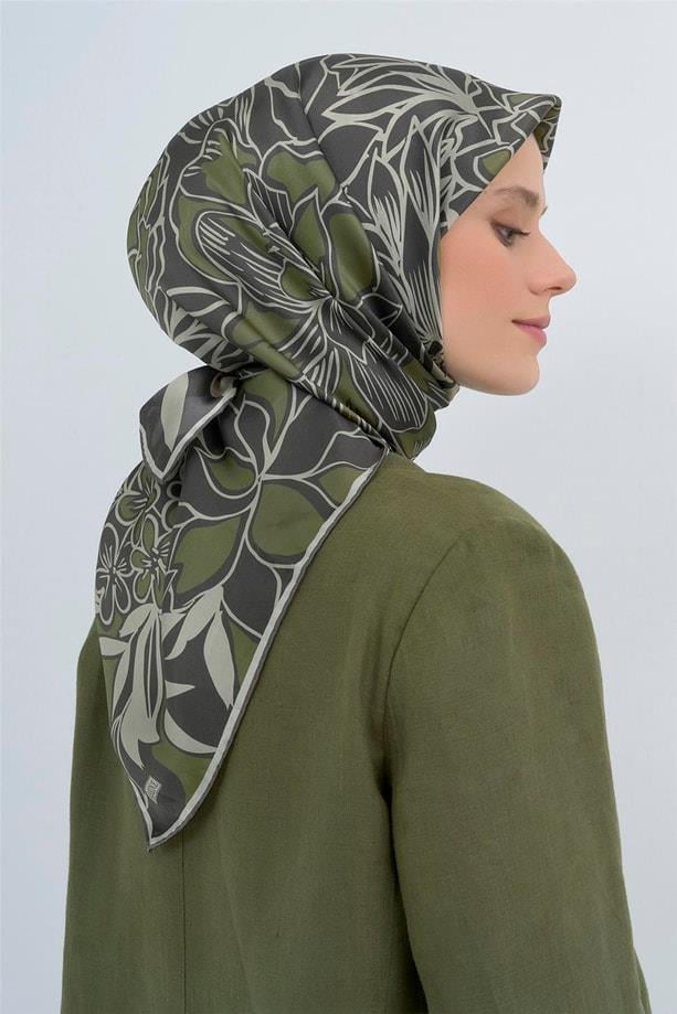 Armine Saten İpek Eşarp 9539D E26YA9539D01-35