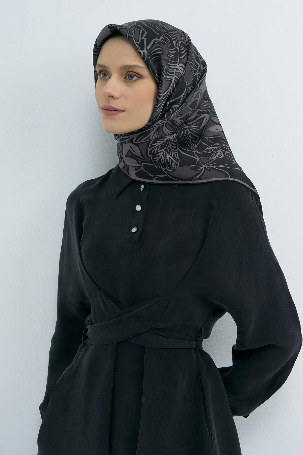 Armine Saten İpek Eşarp 9539D E26YA9539D01-83