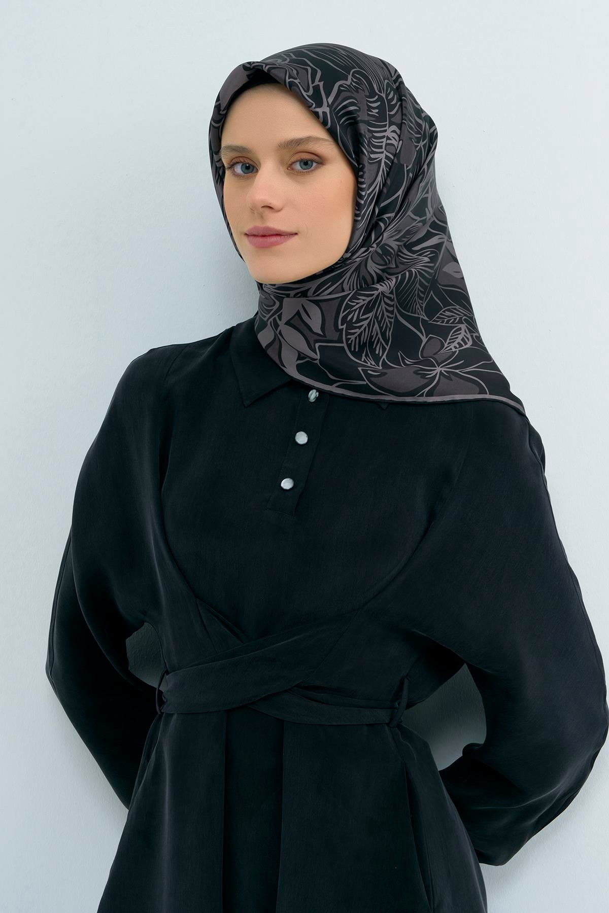 Armine Saten İpek Eşarp 9539D E26YA9539D01-83