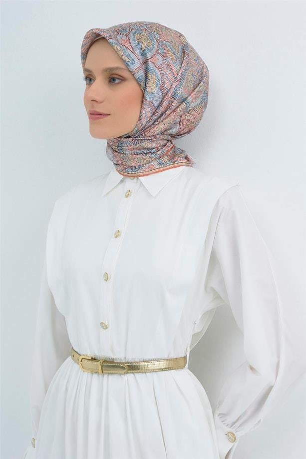 Armine Saten İpek Eşarp 9540D E26YA9540D01-36