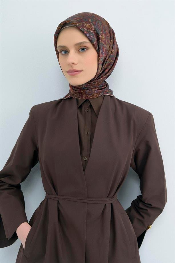 Armine Saten İpek Eşarp 9540D E26YA9540D01-34