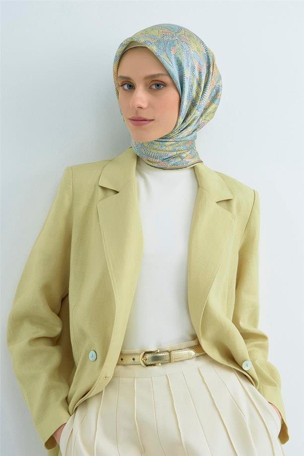 Armine Saten İpek Eşarp 9540D E26YA9540D01-81
