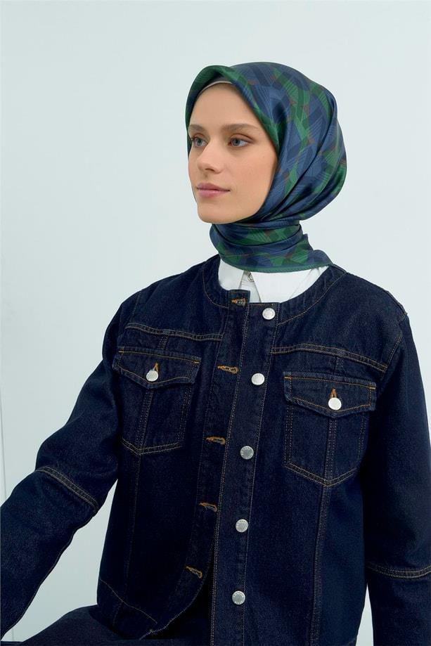 Armine Saten İpek Eşarp 9541D E26YA9541D01-87
