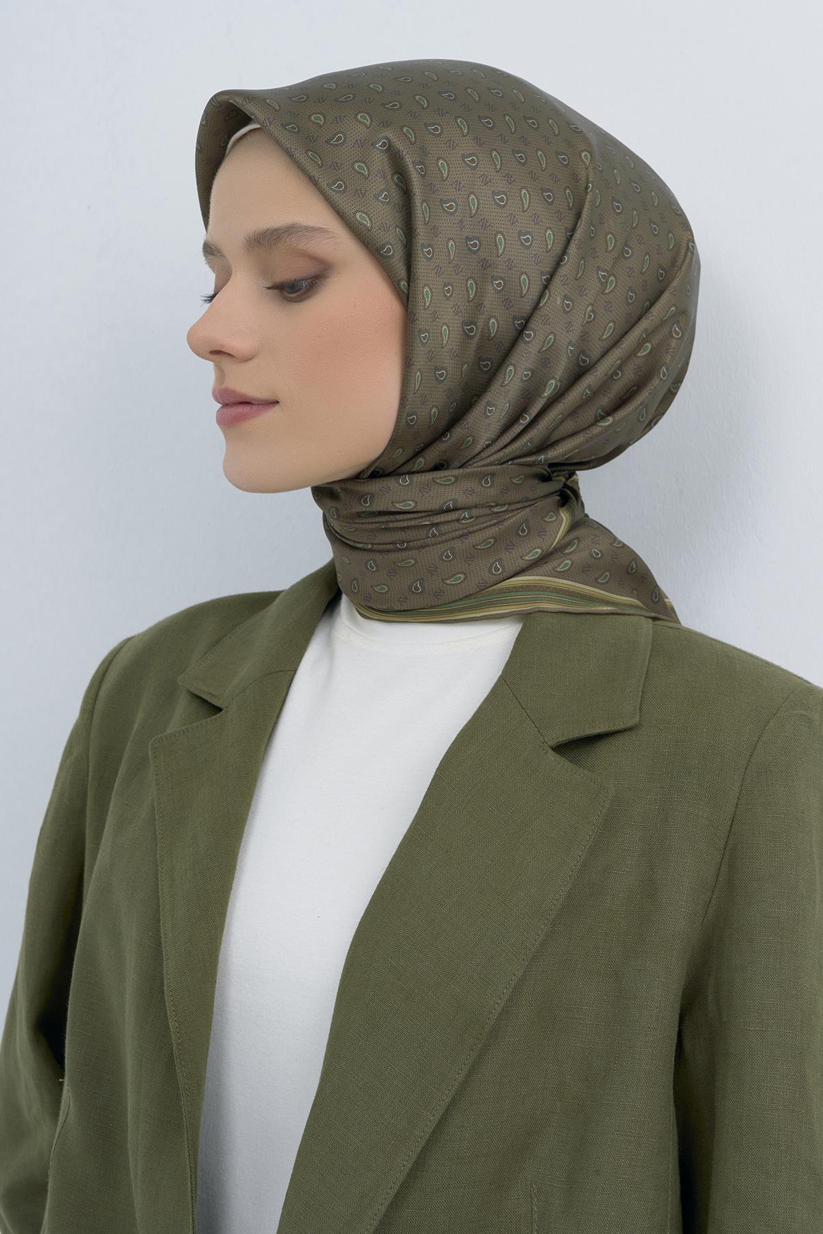 Armine Saten İpek Eşarp 9548D E26YA9548D01-85