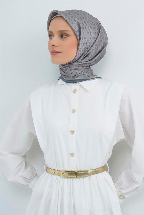 Armine Saten İpek Eşarp 9548D E26YA9548D01-83