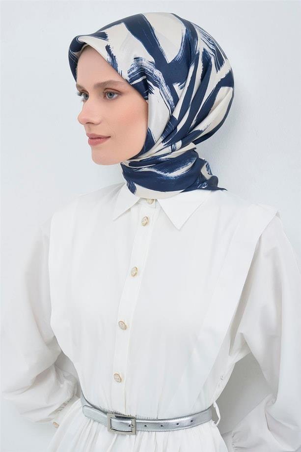 Armine Saten İpek Eşarp 9553D E26YA9553D01-02