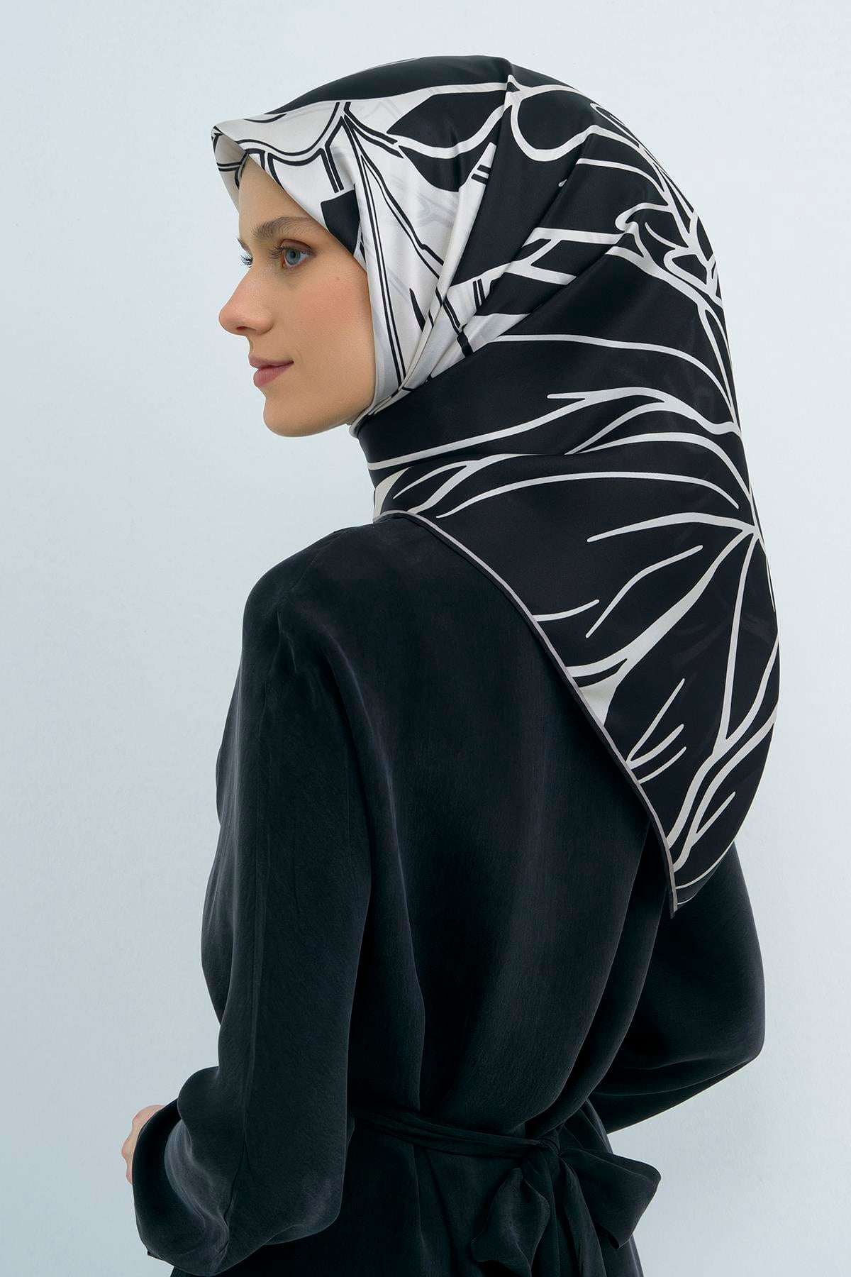 Armine Saten İpek Eşarp 9553D E26YA9553D01-86