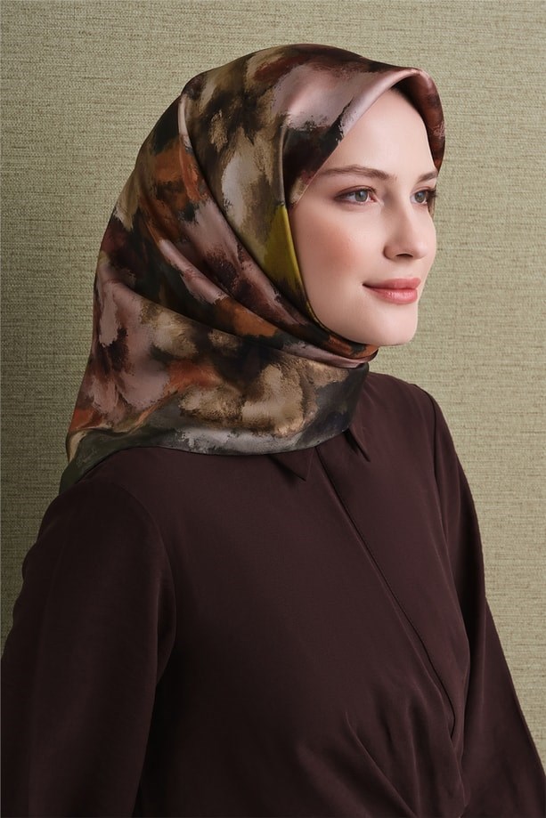 Armine Saten İpek Eşarp 9613D-05