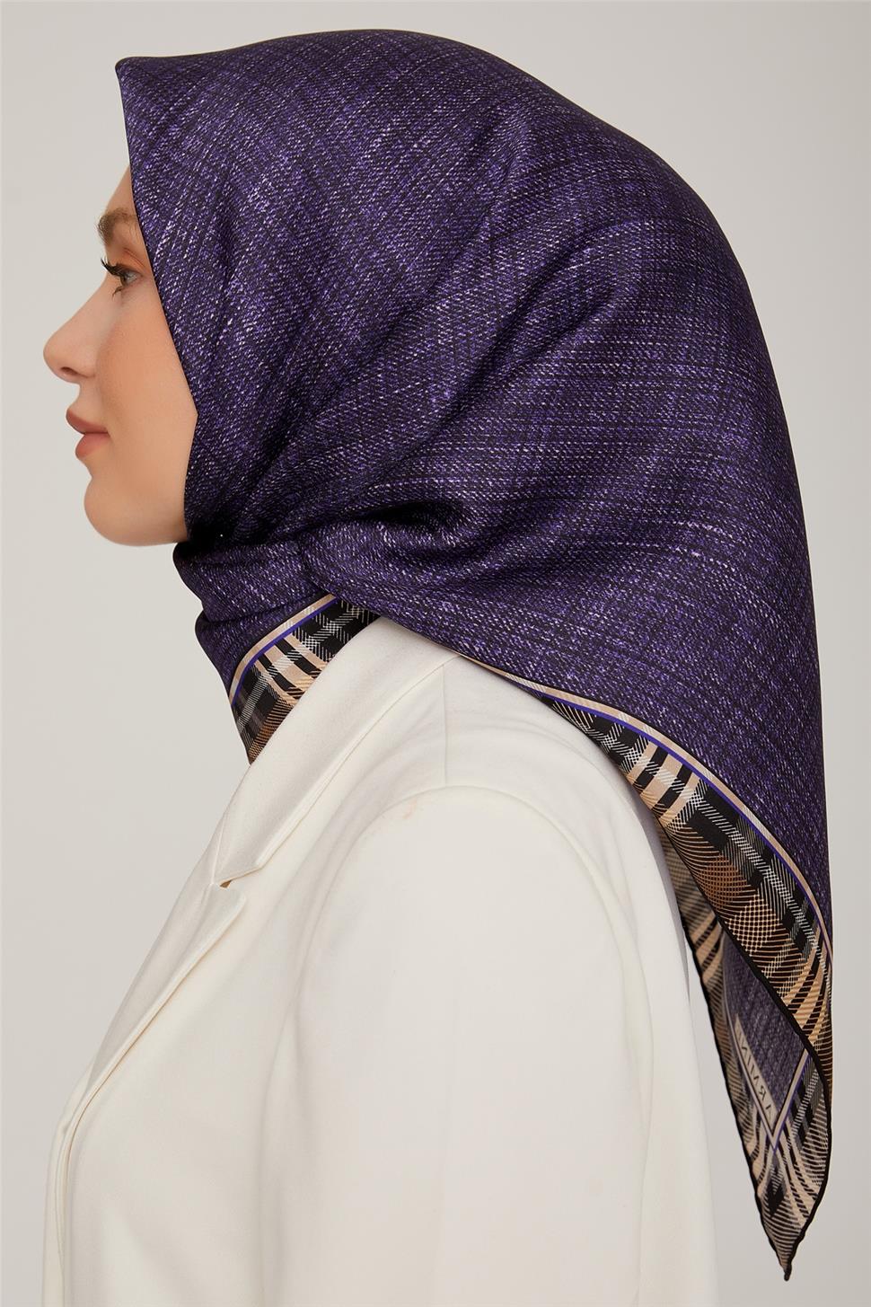 Armine Tivil İpek Eşarp 8803D-04