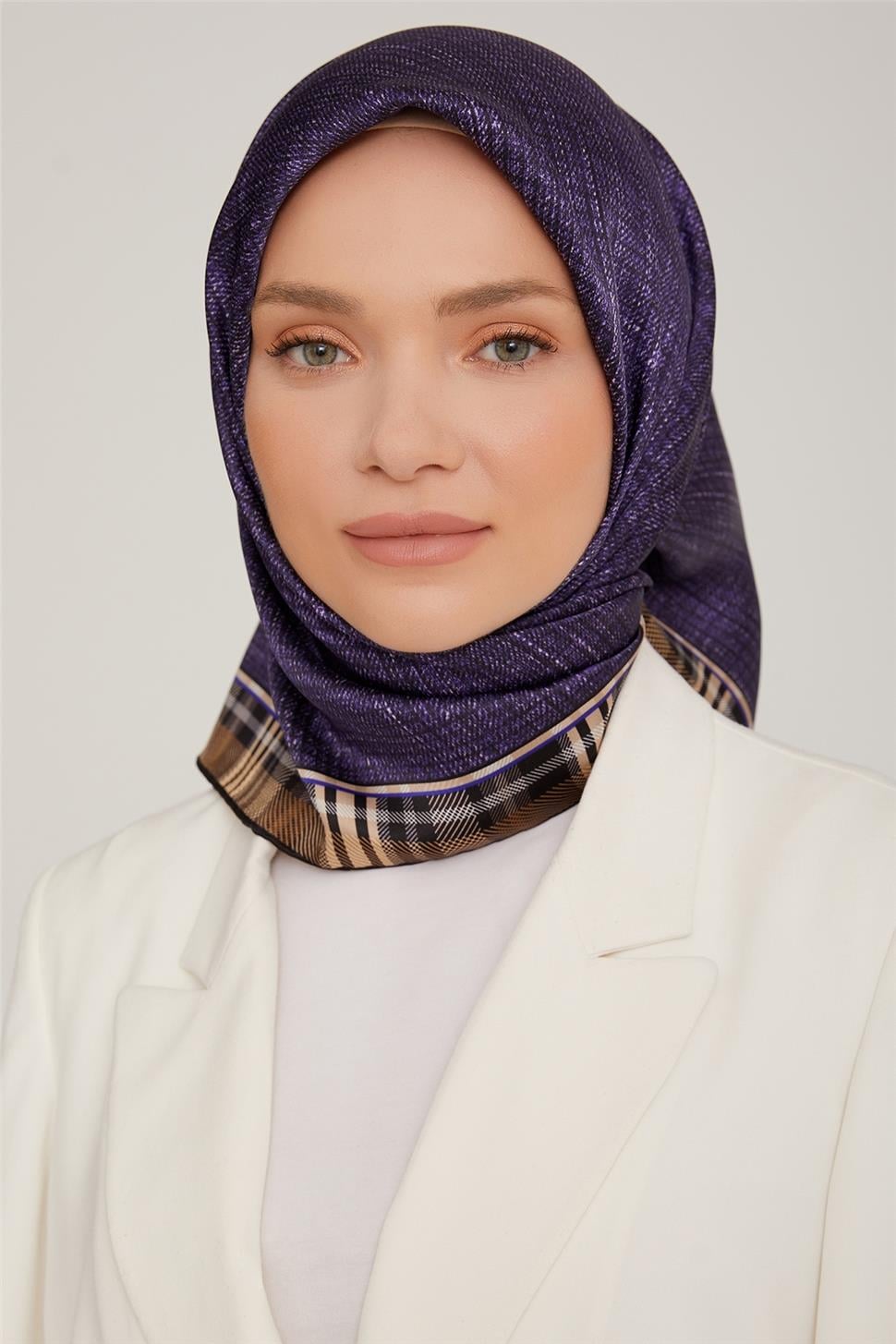 Armine Tivil İpek Eşarp 8803D-04