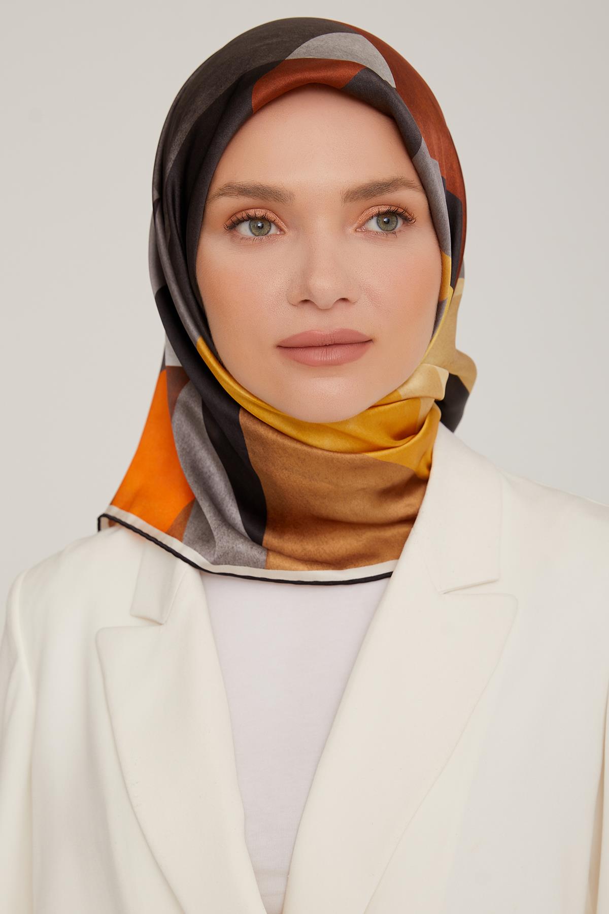 Armine Tivil İpek Eşarp 8807D-06