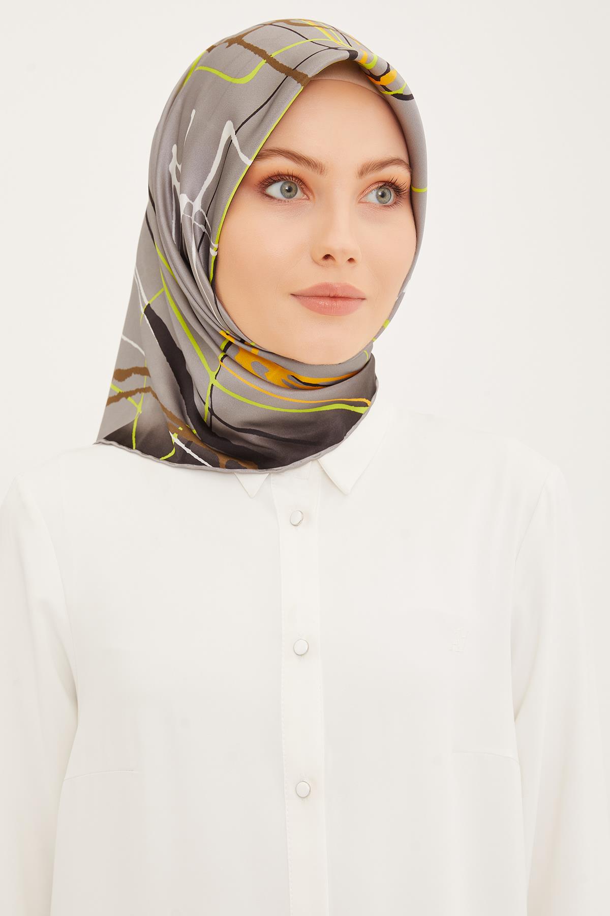 Armine Tivil İpek Eşarp 8948D E23YA8948D02-55