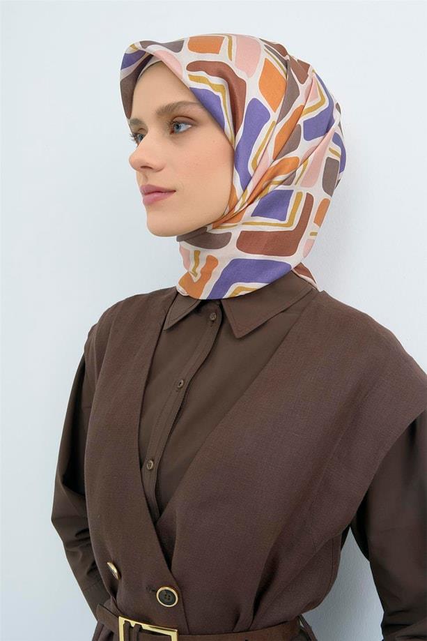 Armine Tivil İpek Eşarp 9504D E26YA9504D02-31