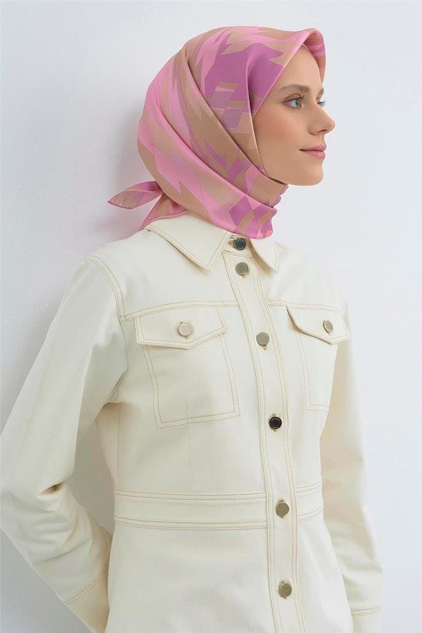 Armine Tivil İpek Eşarp 9507D E26YA9507D02-58