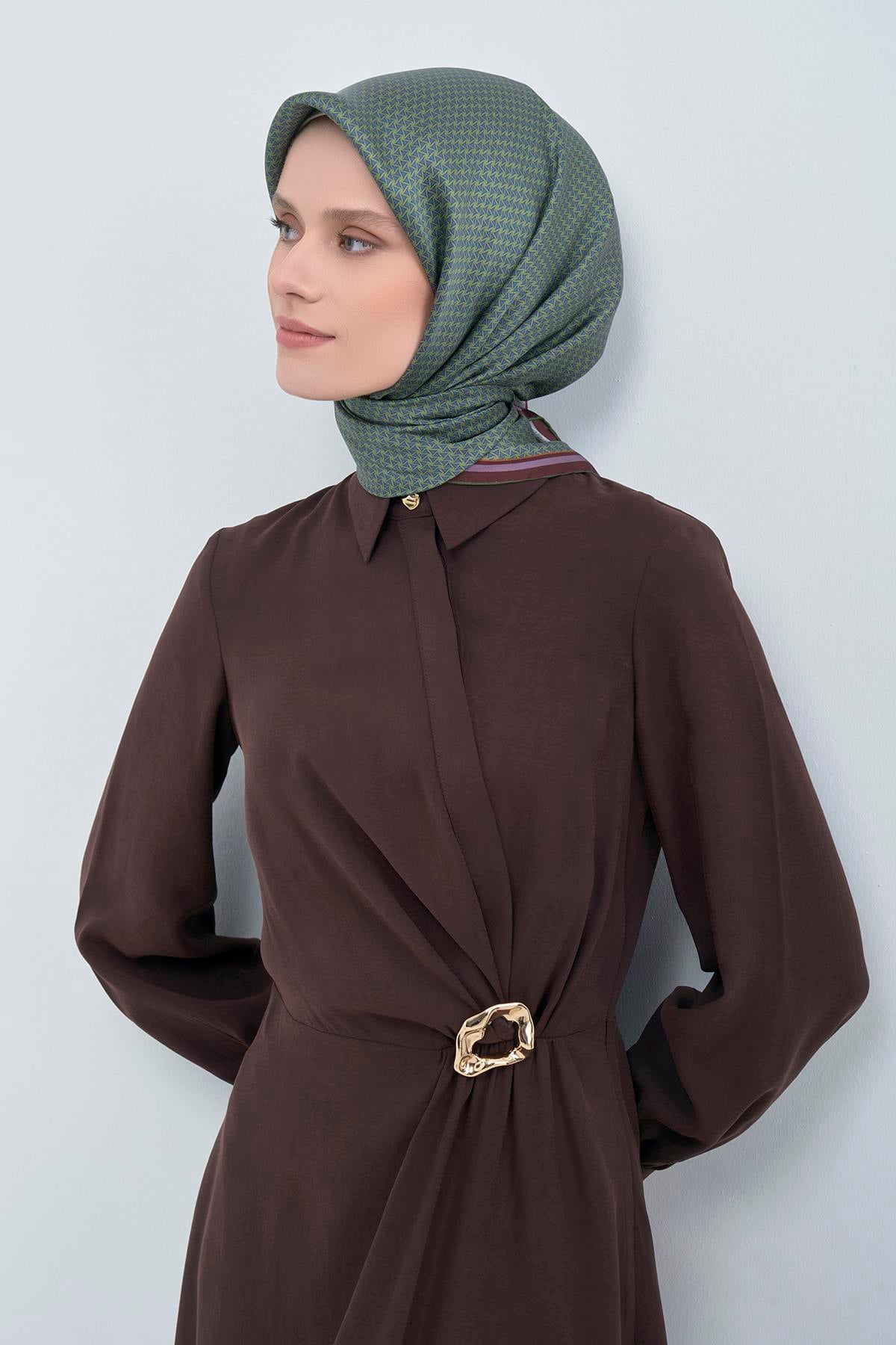 Armine Tivil İpek Eşarp 9528D  E26YA9528D02-55