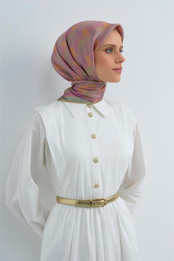Armine Tivil İpek Eşarp 9533D E26YA9533D02-03