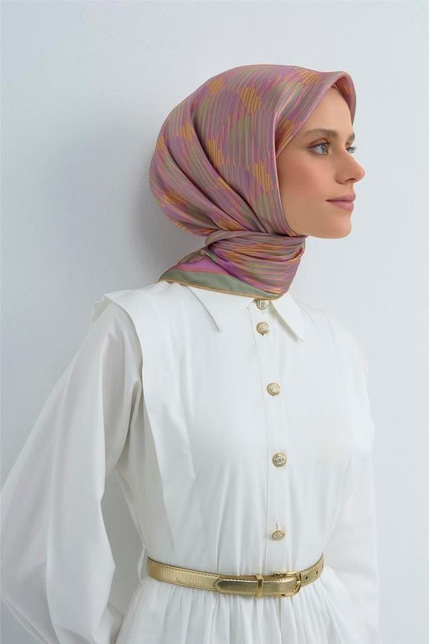 Armine Tivil İpek Eşarp 9533D E26YA9533D02-03