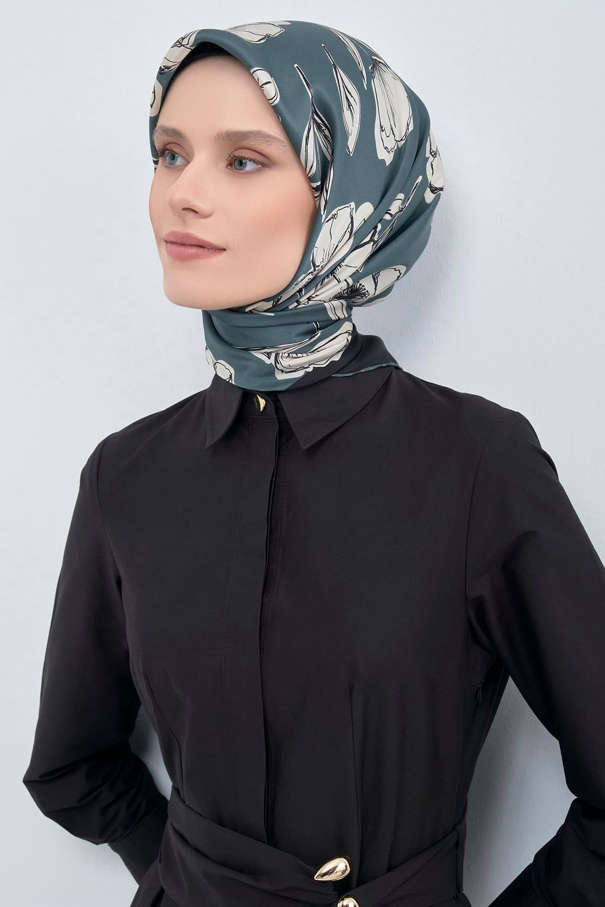 Armine Tivil İpek Eşarp 9536D E26YA9536D02-42