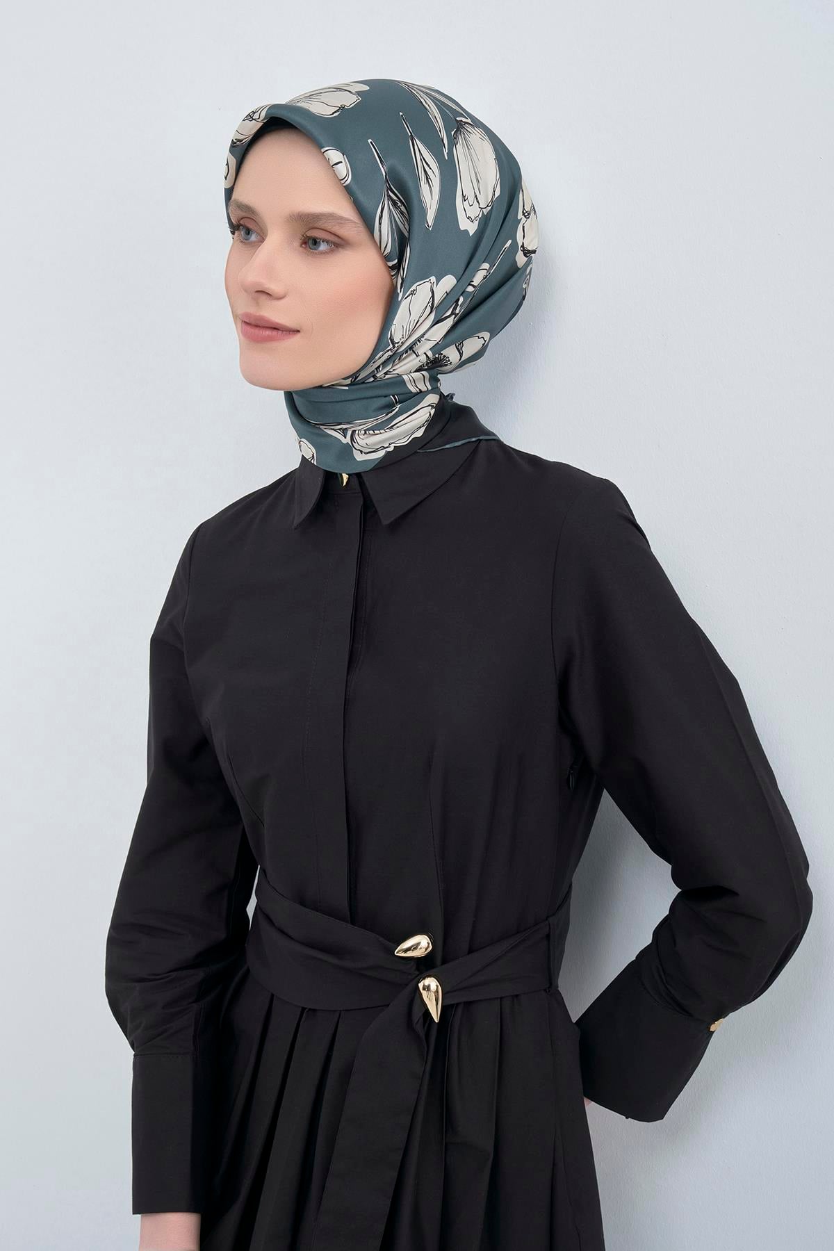 Armine Tivil İpek Eşarp 9536D E26YA9536D02-42