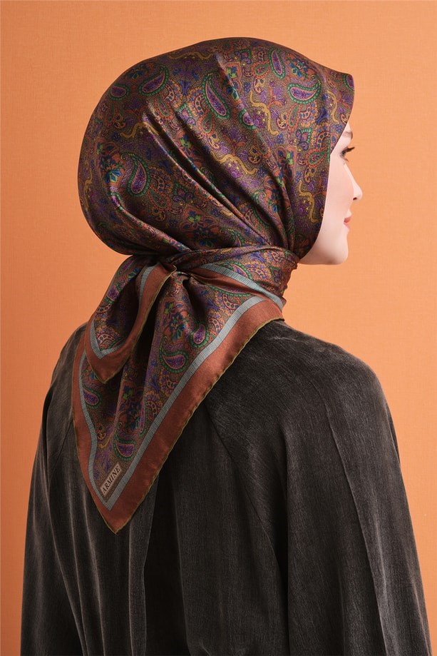 Armine Tivil İpek Eşarp 9609D-04