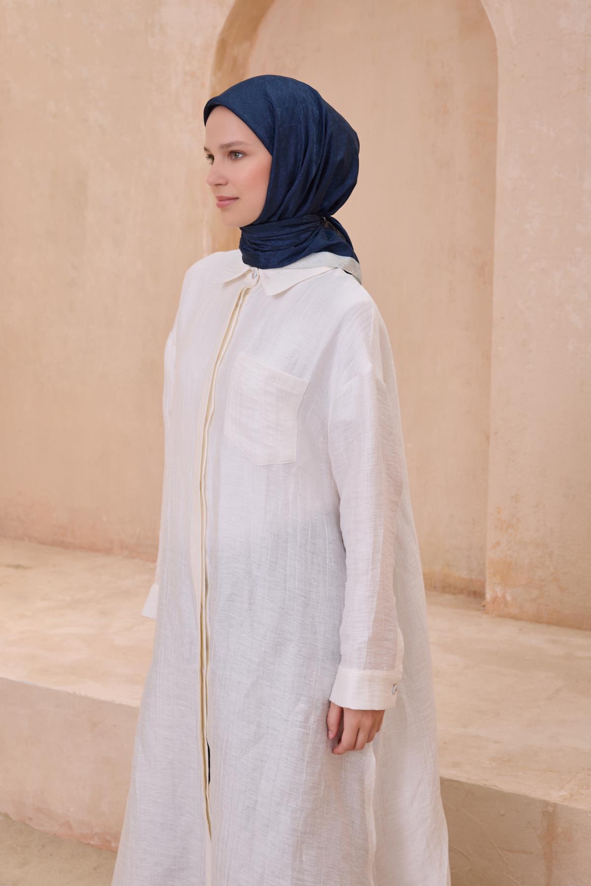 Belli Fresh Jakarlı Monogram Eşarp S00OA0444451-08