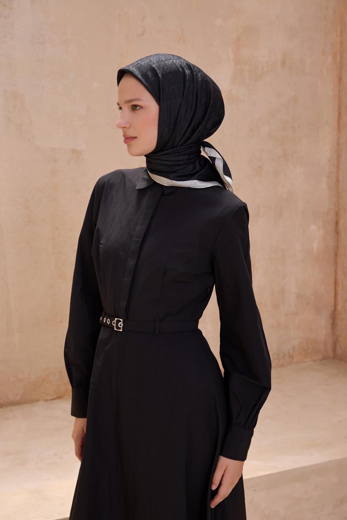 Belli Fresh Jakarlı Monogram Eşarp S00OA0444451-01