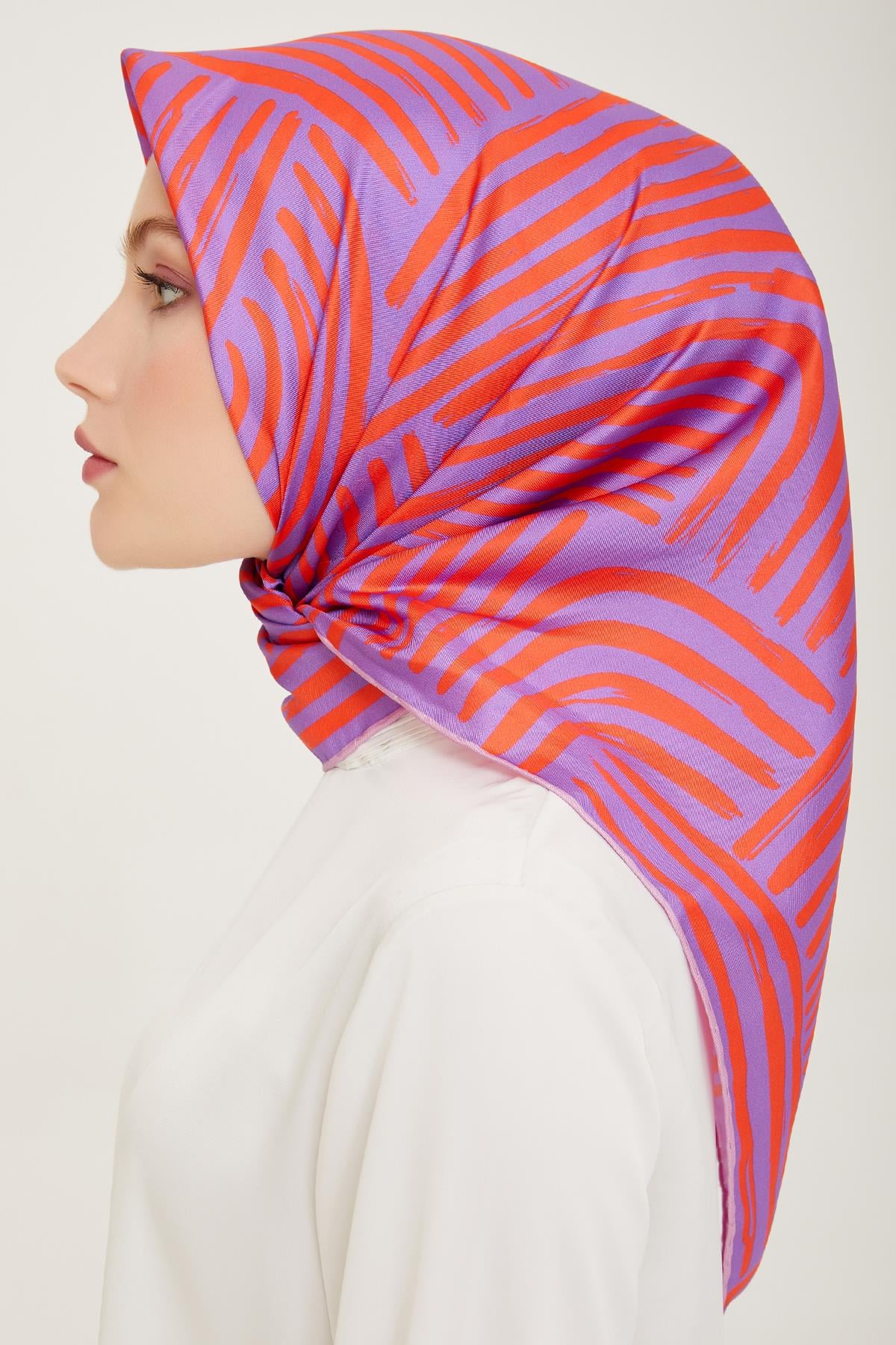 Belli Tivil İpek Eşarp 4010D E24YA4002005-37