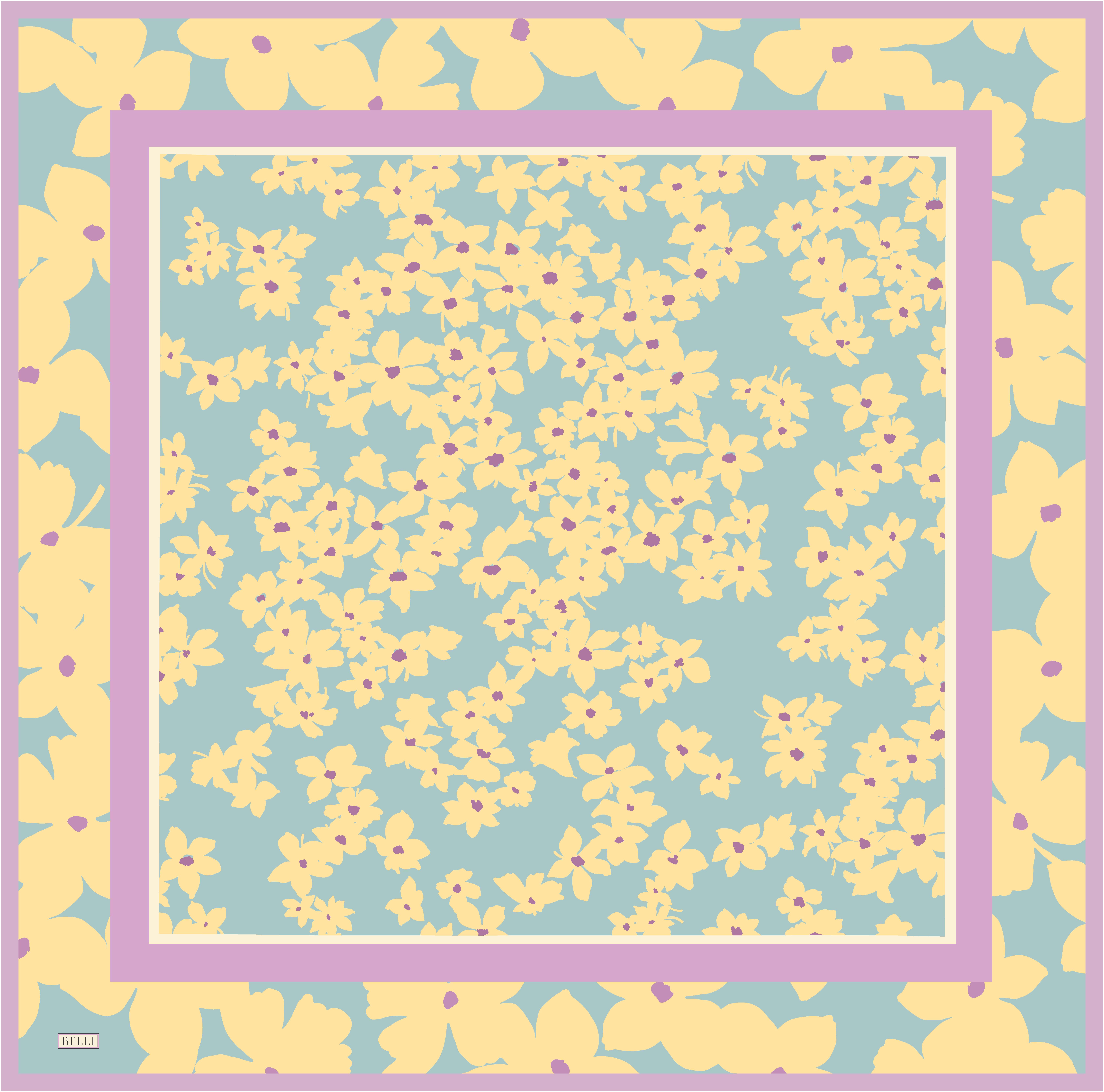 Belli Tivil İpek Eşarp 4044D E24YA4044D01-36