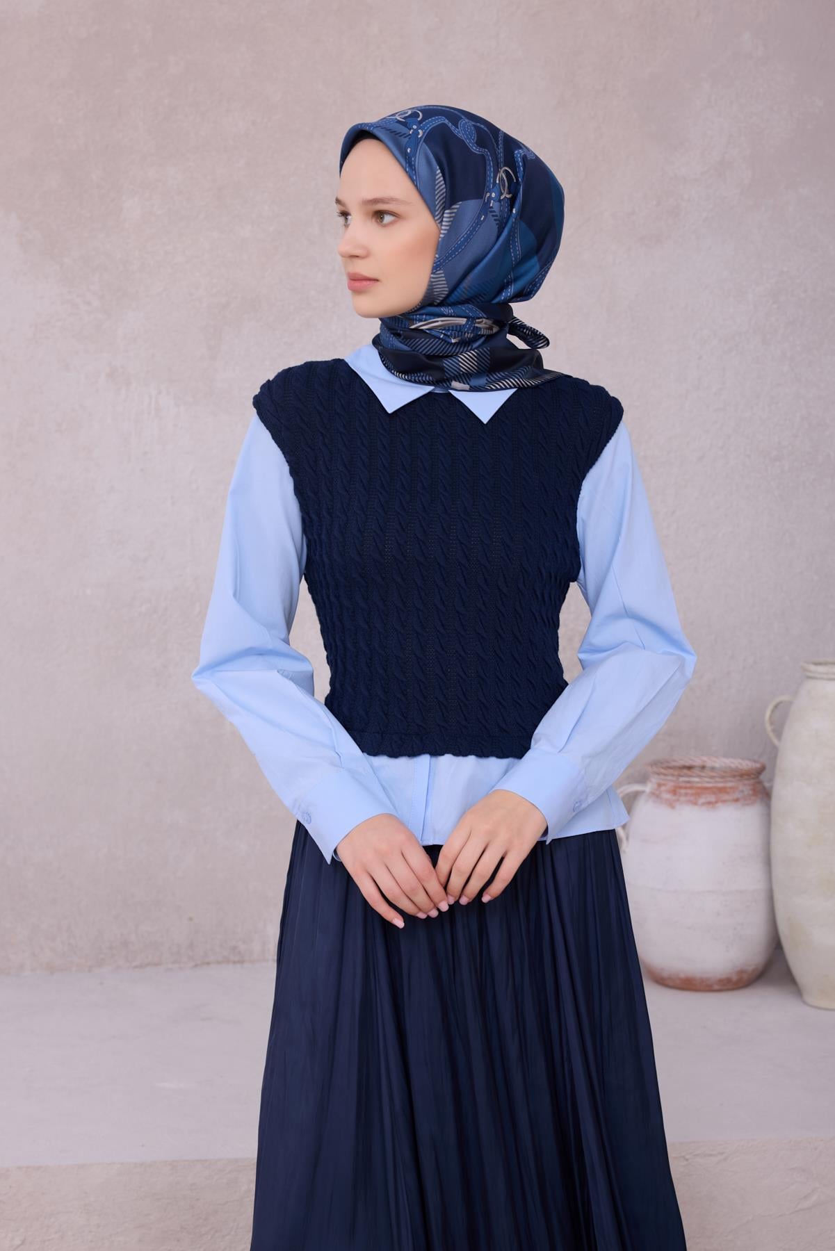 Belli Tivil İpek  Eşarp 4206D-86