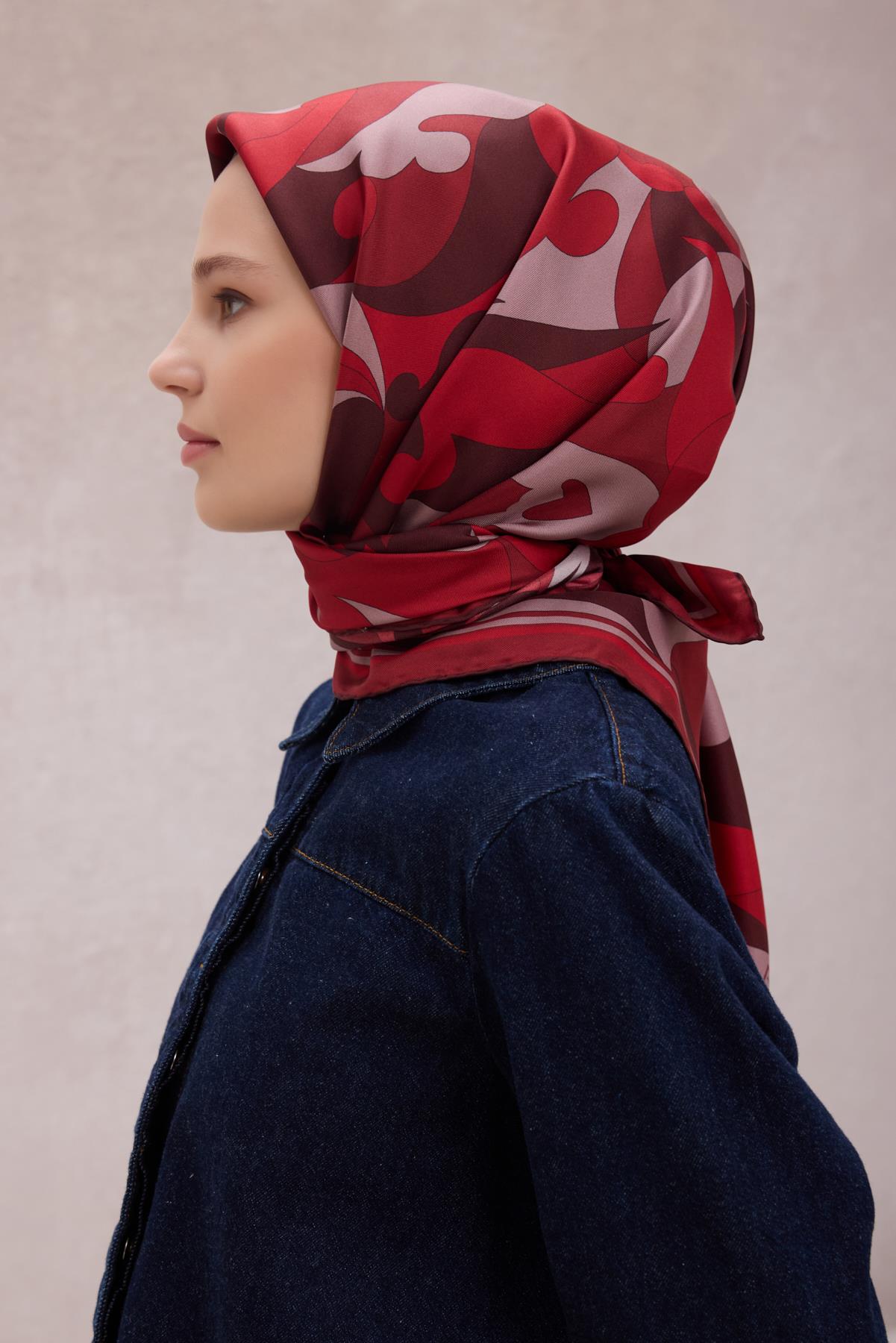 Belli Tivil İpek Eşarp 4213D-86