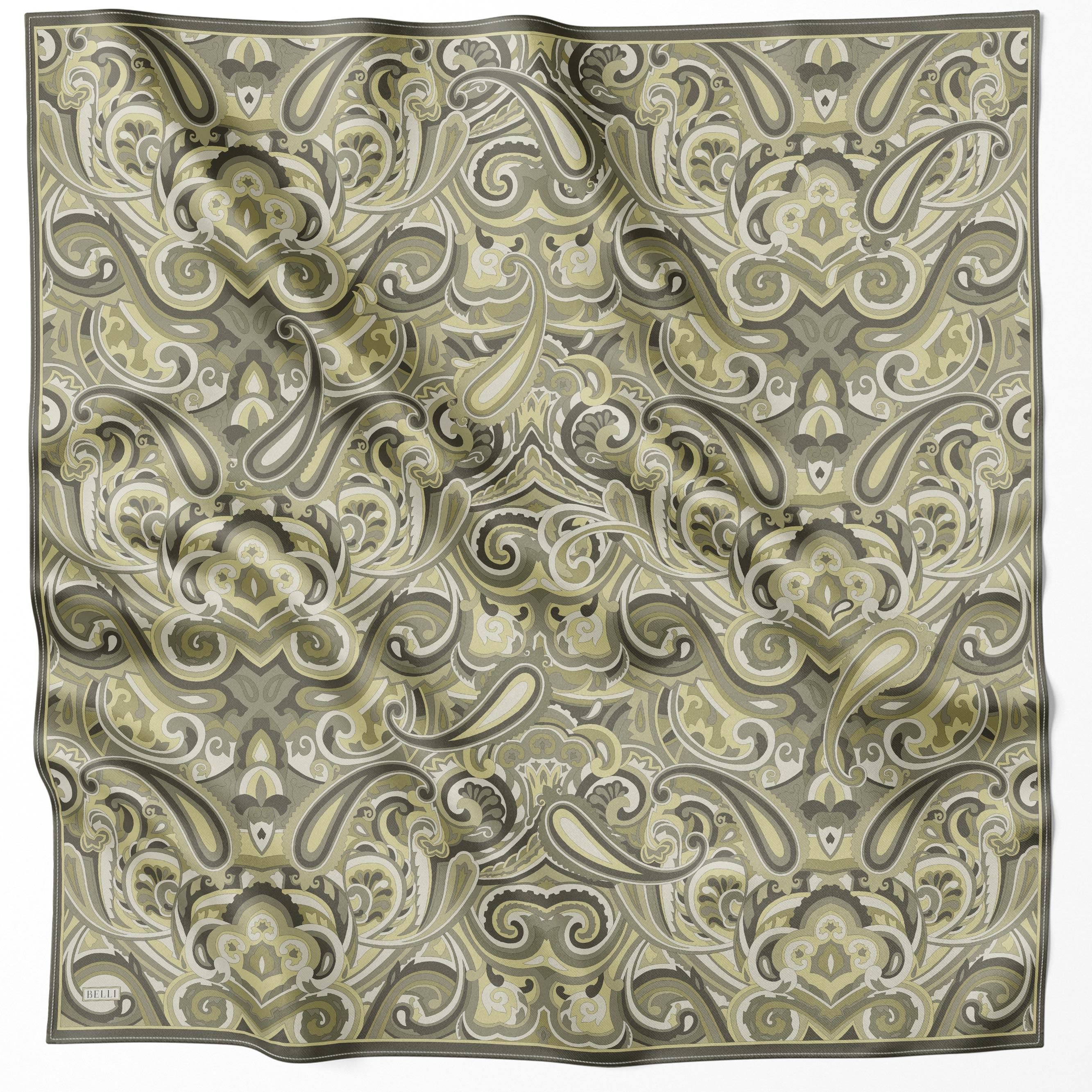 Belli Tivil İpek Eşarp 4222D-87