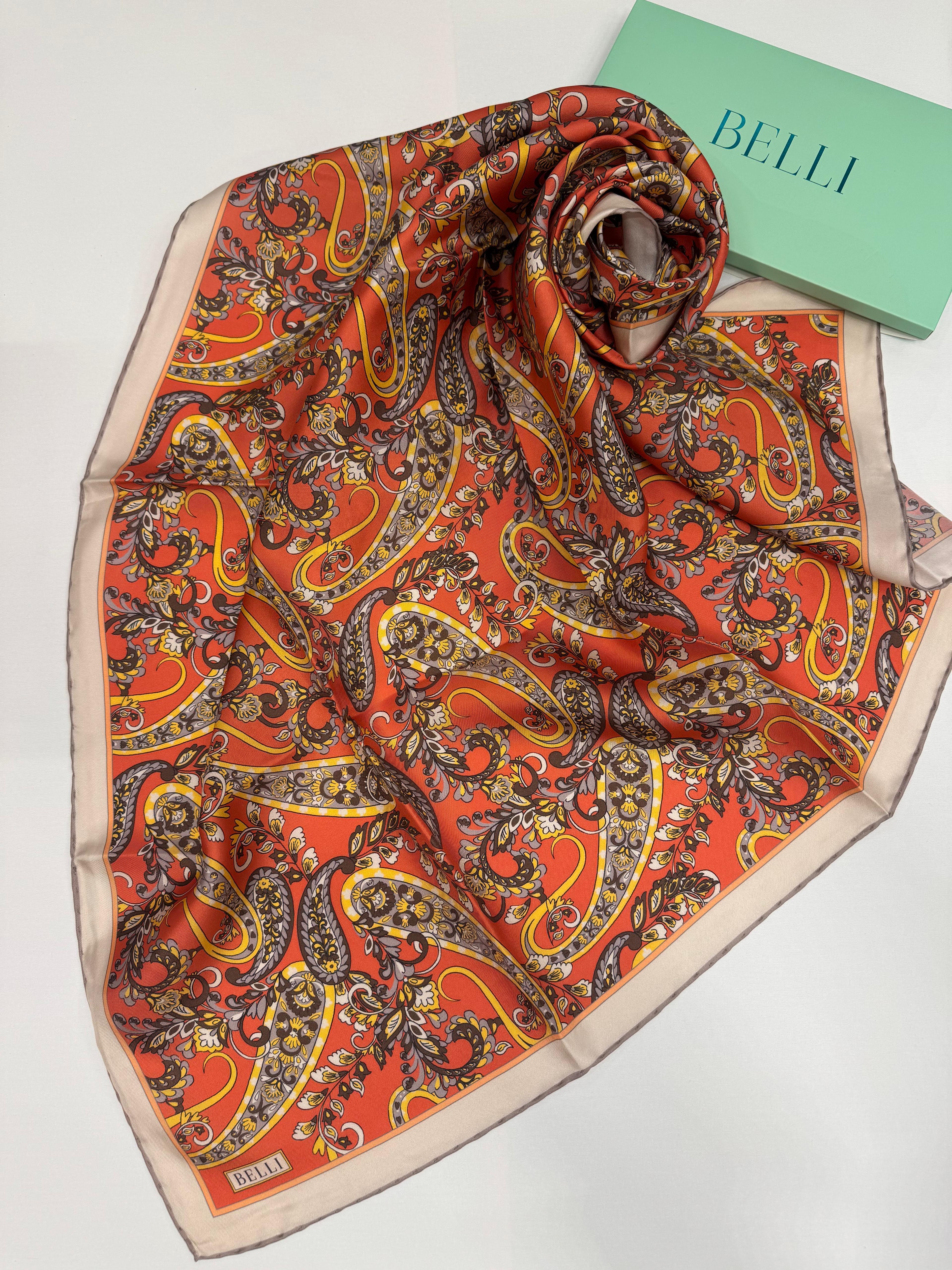 Belli Tivil İpek Eşarp E25YA4101D01-35
