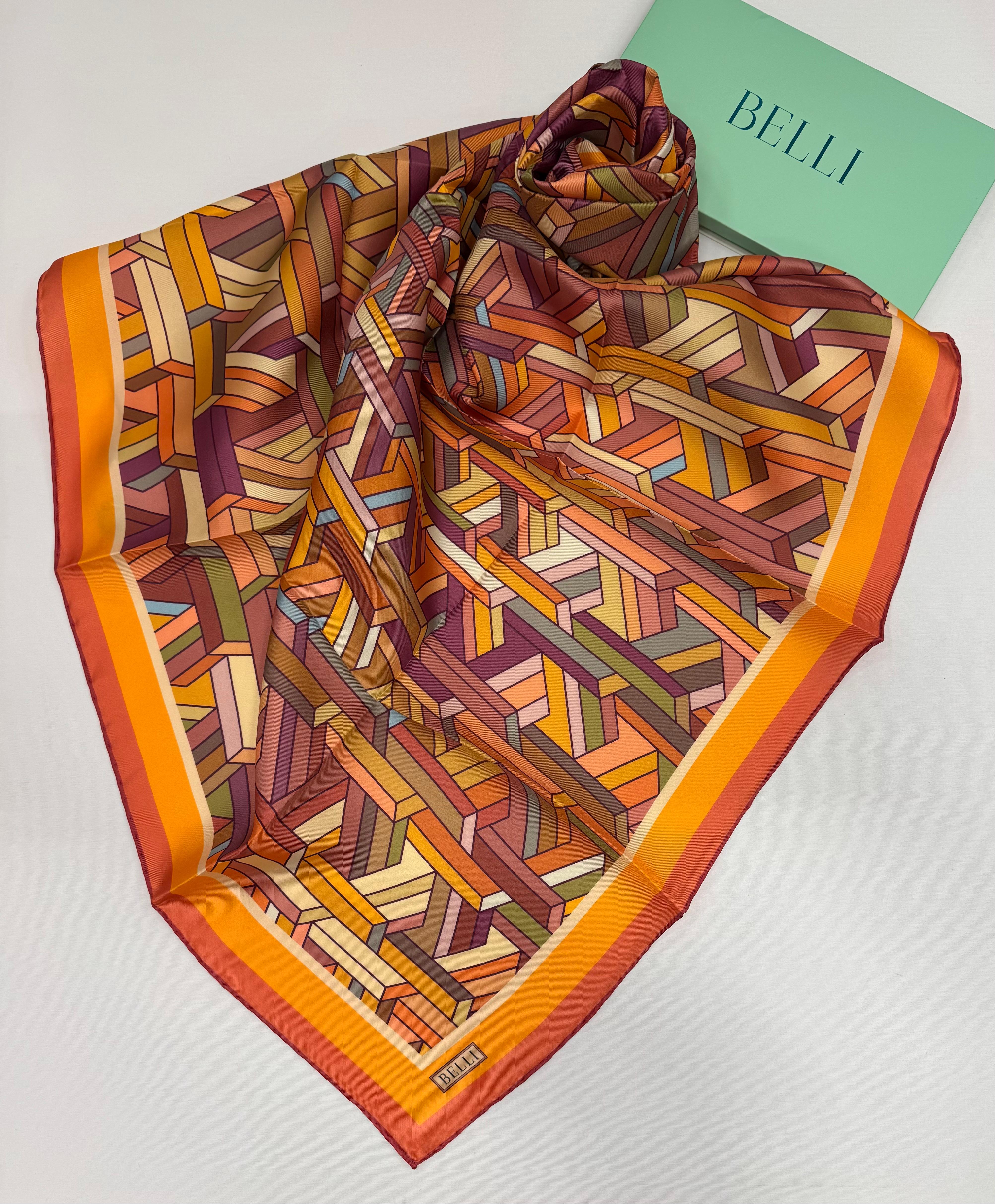 Belli Tivil İpek Eşarp E25YA4119D01-55